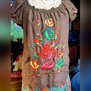 AzelHazel Embroidered Top